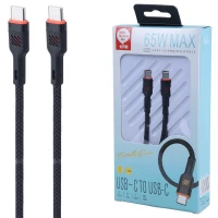 کابل دو سر تایپ سی فست شارژ 65 وات You Shenq Ku K-67 طول 1 متر