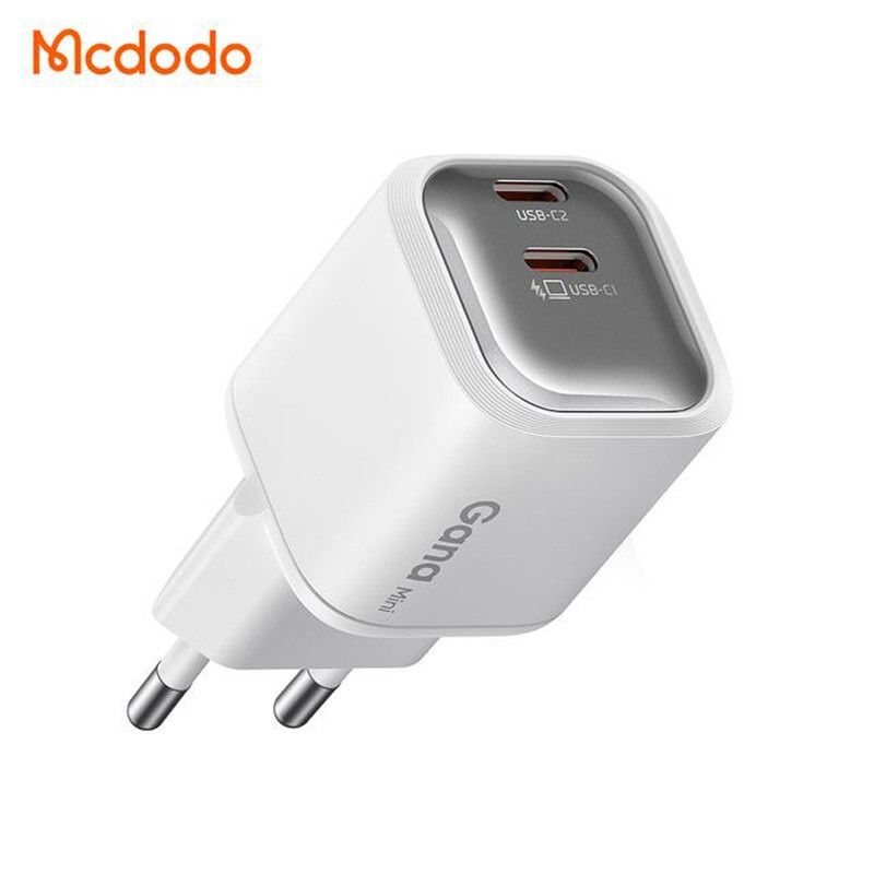 شارژر دیواری 45 وات مک دودو CH-100 PD GaN 3A