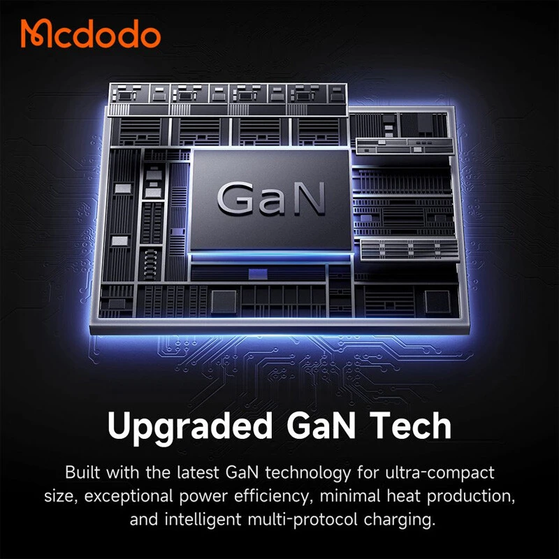 شارژر دیواری 45 وات مک دودو CH-100 PD GaN 3A