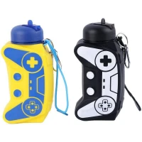 قمقمه 500 سی سی سیلیکونی طرح دسته بازی Y1704