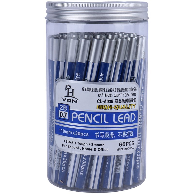 نوک مداد نوکی 0.7 میلی متر H.VAN CL-A039 بسته 60 عددی