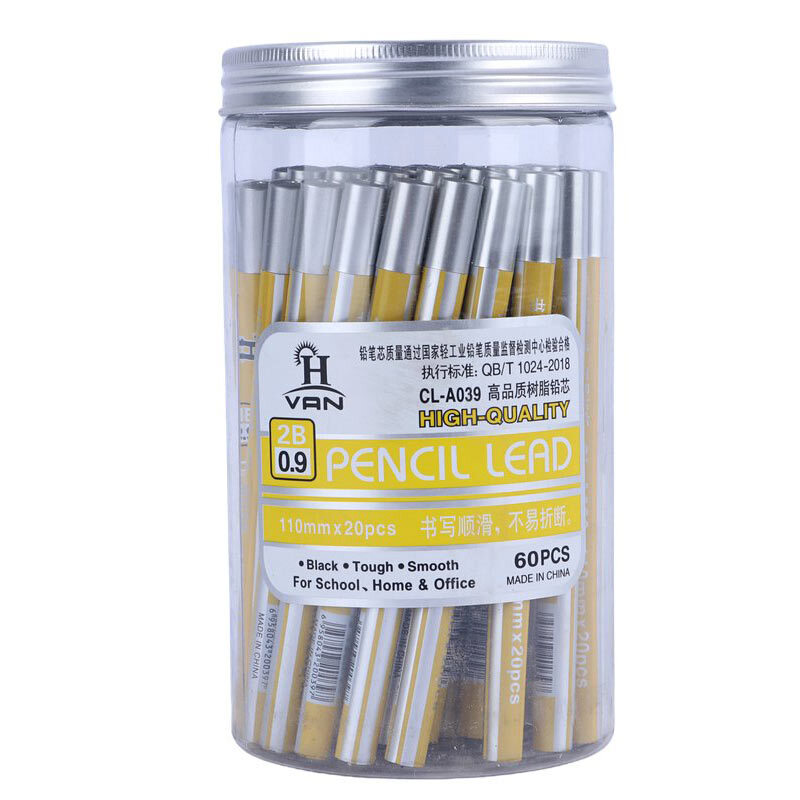 نوک مداد نوکی 0.9 میلی متر H.VAN CL-A039 بسته 60 عددی