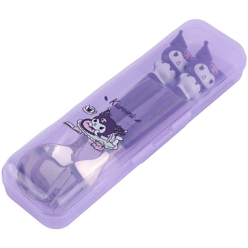 ست قاشق و چنگال کودک طرح کرومی