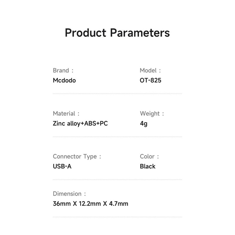 دانگل بلوتوث خودرو Mcdodo OT-825