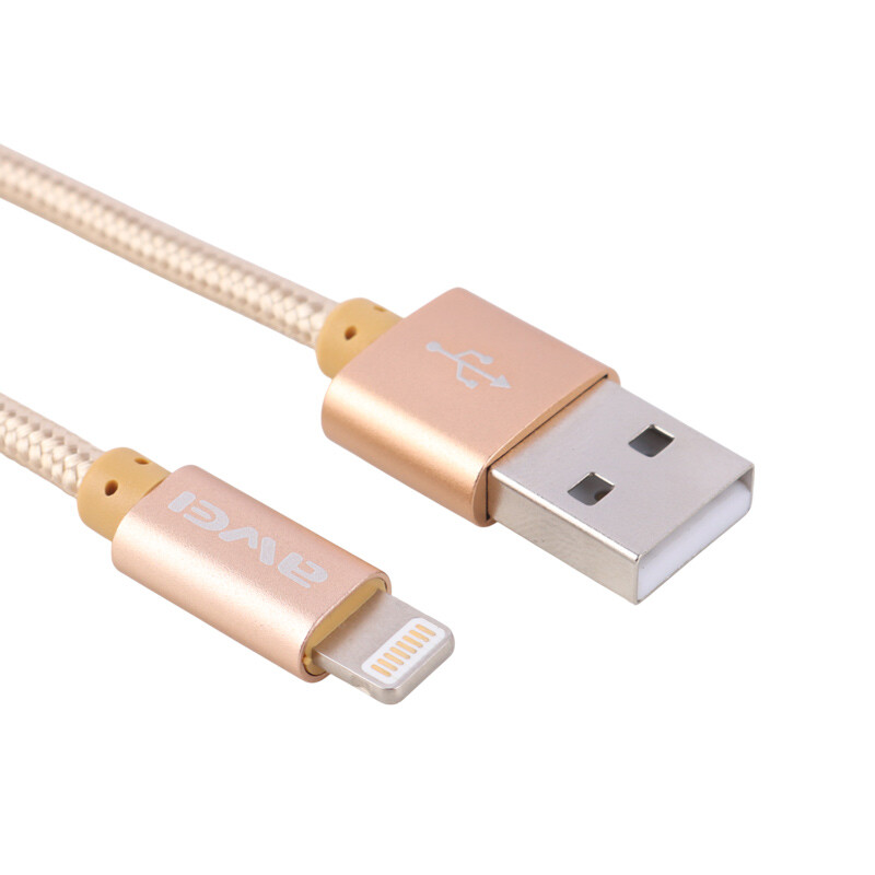 کابل کوتاه آیفونی فست شارژ Awei CL-988 30cm