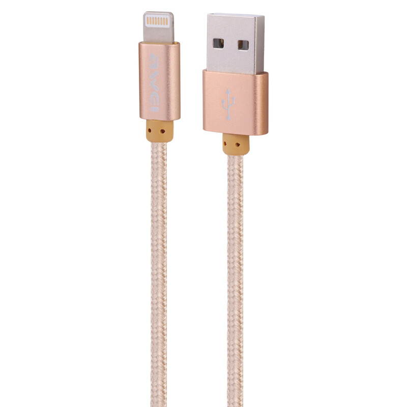 کابل کوتاه آیفونی فست شارژ Awei CL-988 30cm