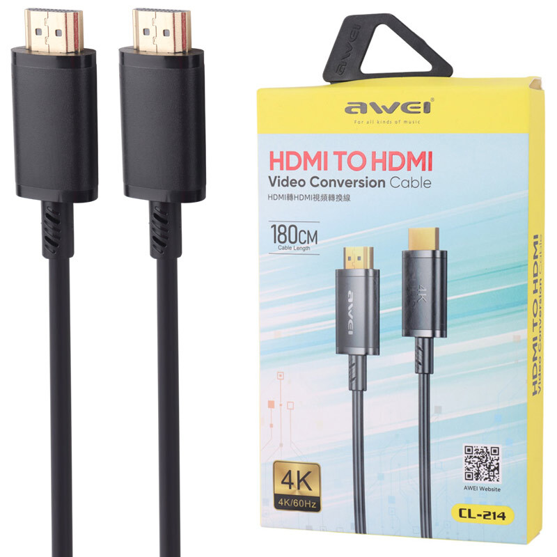 کابل HDMI 4K اوی CL-214 طول 1.8 متر