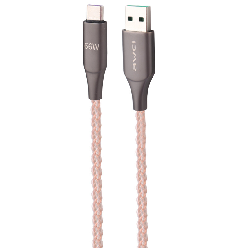 کابل تایپ سی فست شارژ 66 وات اوی CL-127T طول 1 متر