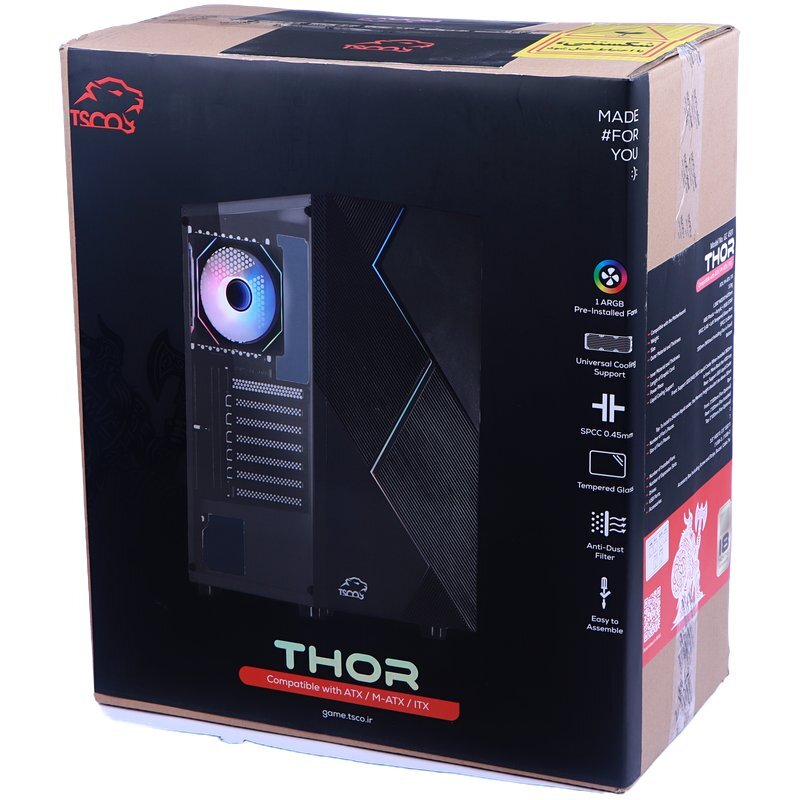 کیس کامپیوتر تسکو TSCO GC4501