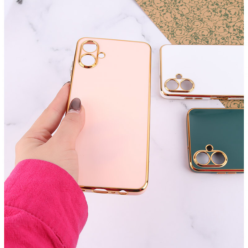 قاب My Case سامسونگ Galaxy A06 براق محافظ لنزدار