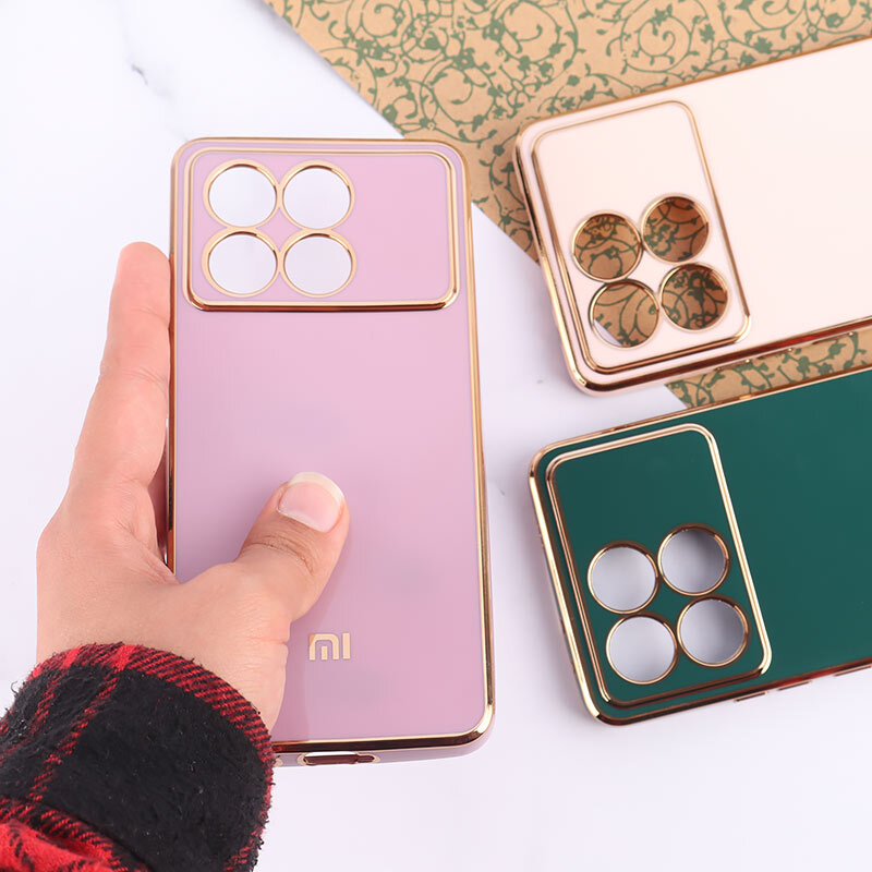 قاب My Case شیائومی Redmi K70E براق محافظ لنزدار