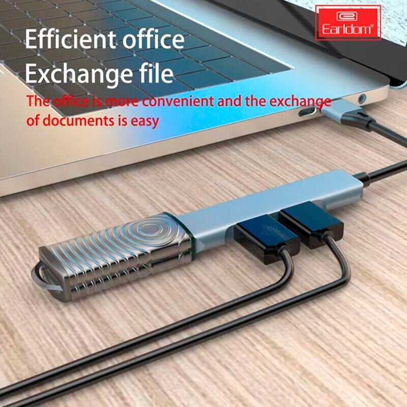 هاب 3 پورت USB 3.0 ارلدام ET-HUB09