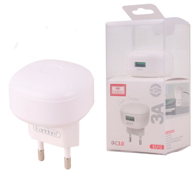 شارژر دیواری 18 وات ارلدام ES-EU12 QC3.0 PD 3A