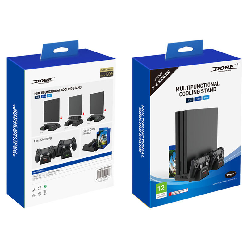 پایه نگهدارنده و شارژر دسته بازی PS4 Slim / Pro دابی TP4-882C