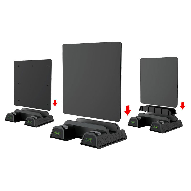 پایه نگهدارنده و شارژر دسته بازی PS4 Slim / Pro دابی TP4-882C