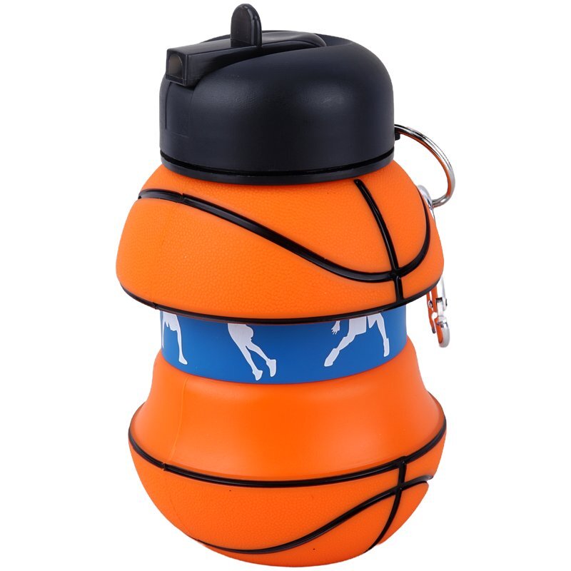 قمقمه 350 سی سی سیلیکونی طرح فوتبالی KU01