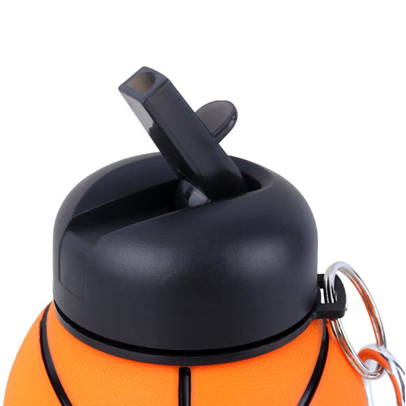 قمقمه 350 سی سی سیلیکونی طرح فوتبالی KU01