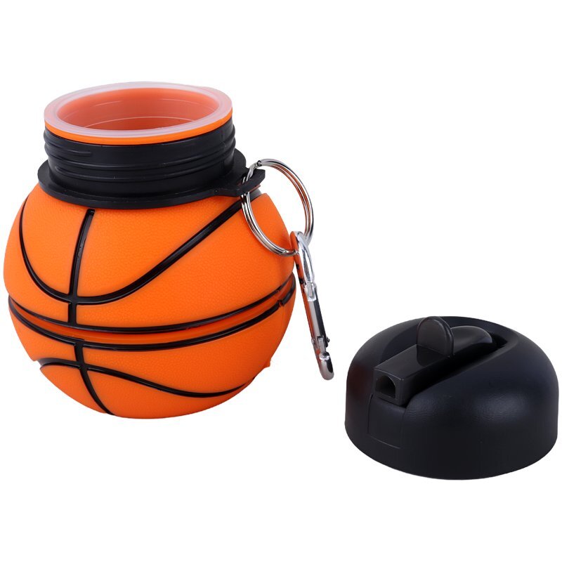 قمقمه 350 سی سی سیلیکونی طرح فوتبالی KU01