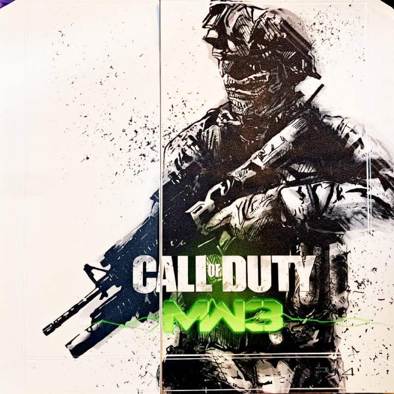 اسکین پلی استیشن 4 فت طرح Call of Duty MW3