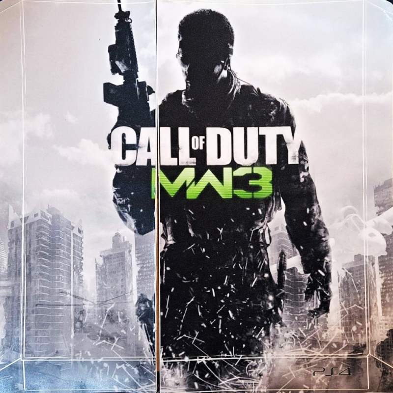 اسکین پلی استیشن 4 فت طرح Call of Duty MW3 کد 3
