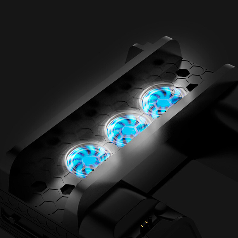 پایه نگهدارنده و شارژر دسته بازی PS4 Slim / Pro دابی TP4-882C