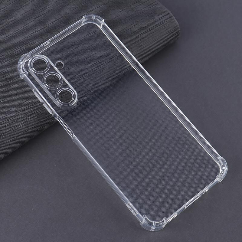 قاب ژله ای ضربه گیر بی رنگ سامسونگ Galaxy A16 4G / A16 5G محافظ لنزدار