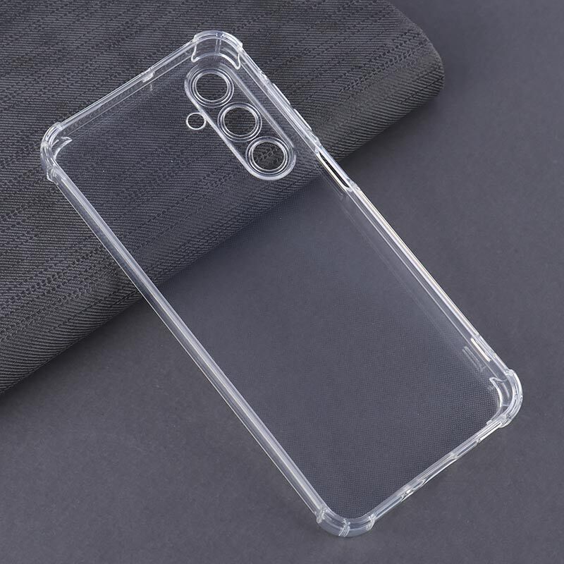 قاب ژله ای ضربه گیر بی رنگ سامسونگ Galaxy A16 4G / A16 5G محافظ لنزدار