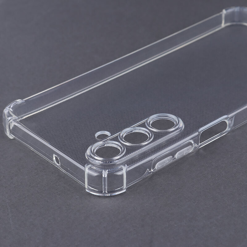 قاب ژله ای ضربه گیر بی رنگ سامسونگ Galaxy A16 4G / A16 5G محافظ لنزدار