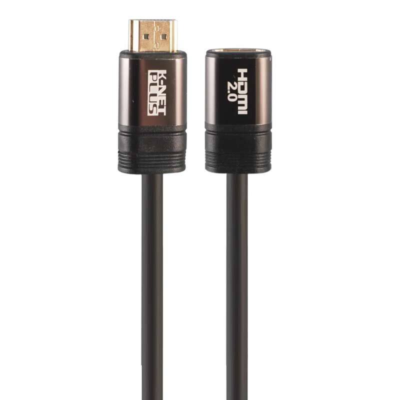 کابل افزایش طول Knet Plus KP-A121 HDMI 4K 2m