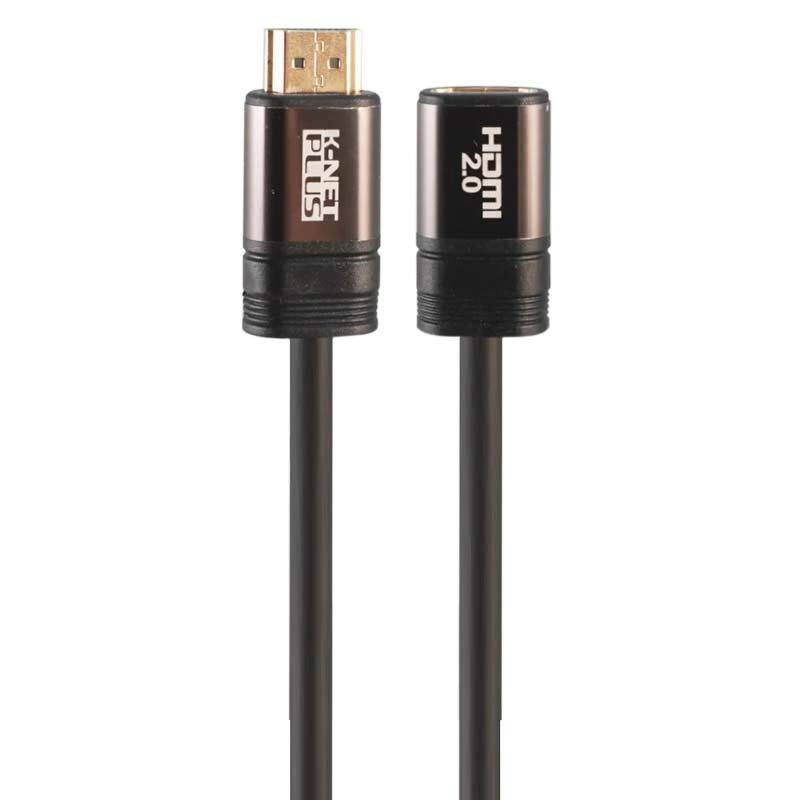 کابل افزایش طول Knet Plus KP-A122 HDMI 4K 3m