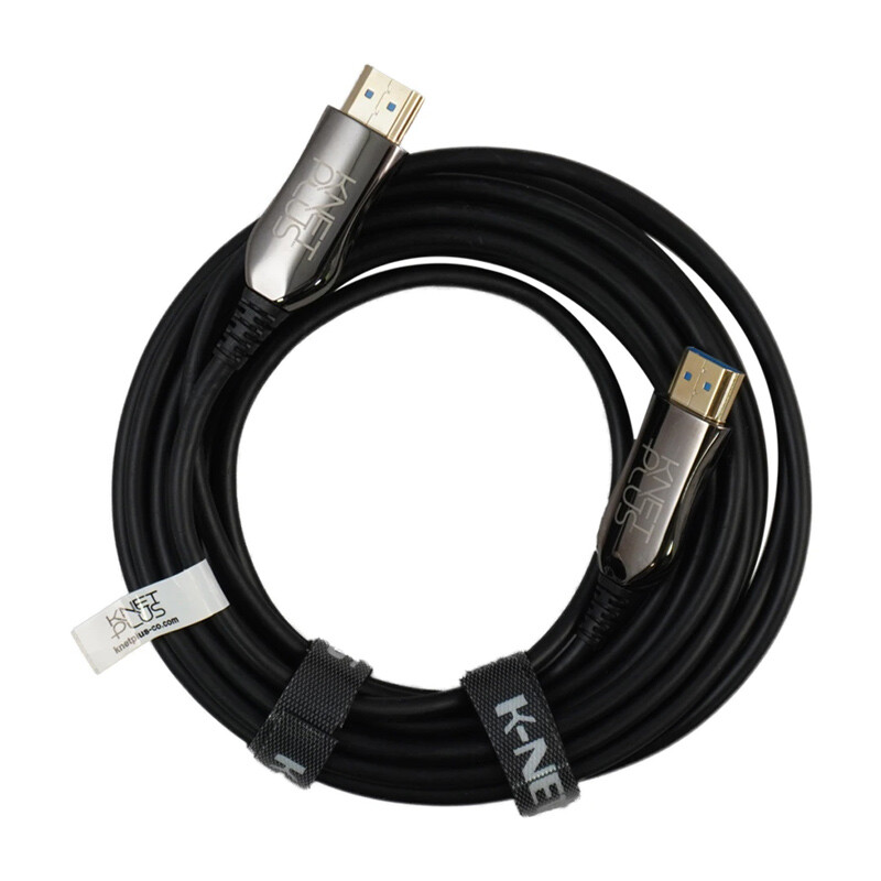 کابل HDMI 4K فیبر نوری کی نت پلاس KP-A140 طول 5 متر