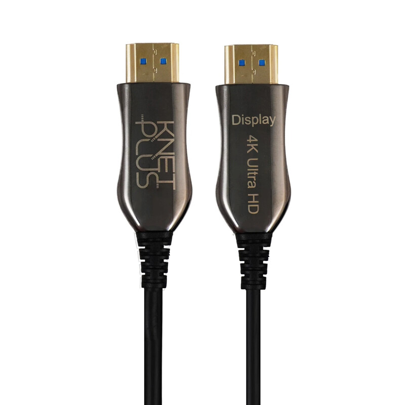 کابل HDMI 4K فیبر نوری کی نت پلاس KP-A140 طول 5 متر