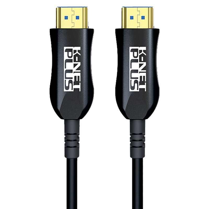 کابل HDMI 4K فیبر نوری کی نت پلاس KP-A141 طول 10 متر