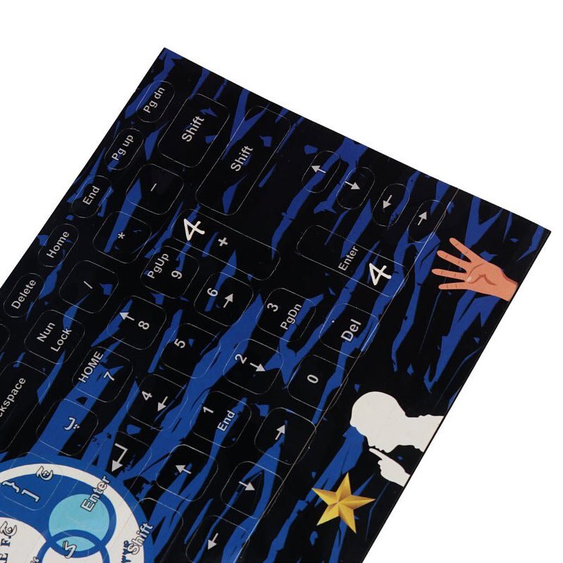 لیبل کیبورد طرح فانتزی