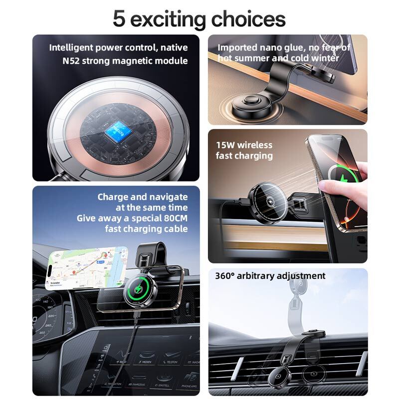 هولدر و شارژر وایرلس 15 وات یسیدو C316