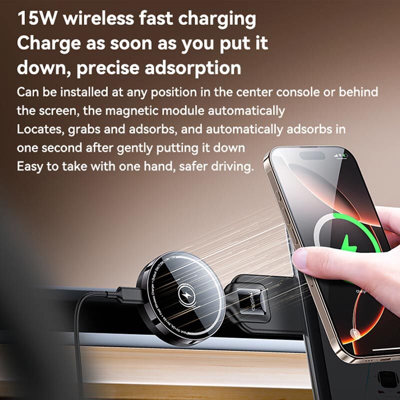 هولدر و شارژر وایرلس 15 وات یسیدو C316