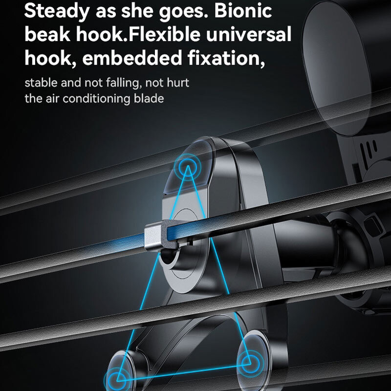 هولدر و شارژر وایرلس 15 وات یسیدو C312