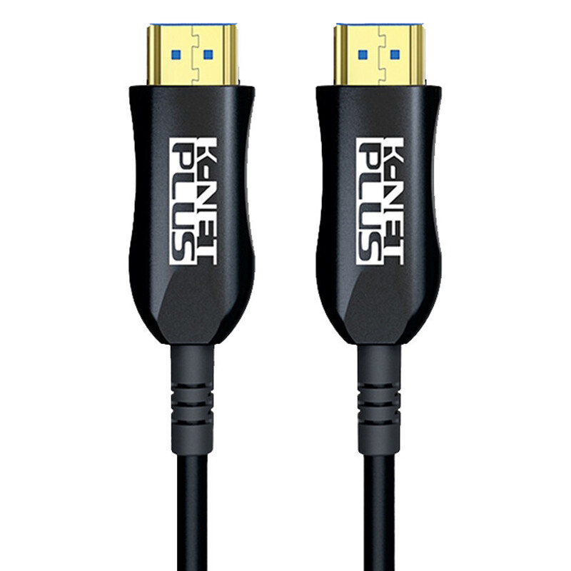 کابل HDMI 4K فیبر نوری کی نت پلاس KP-A144 طول 25 متر