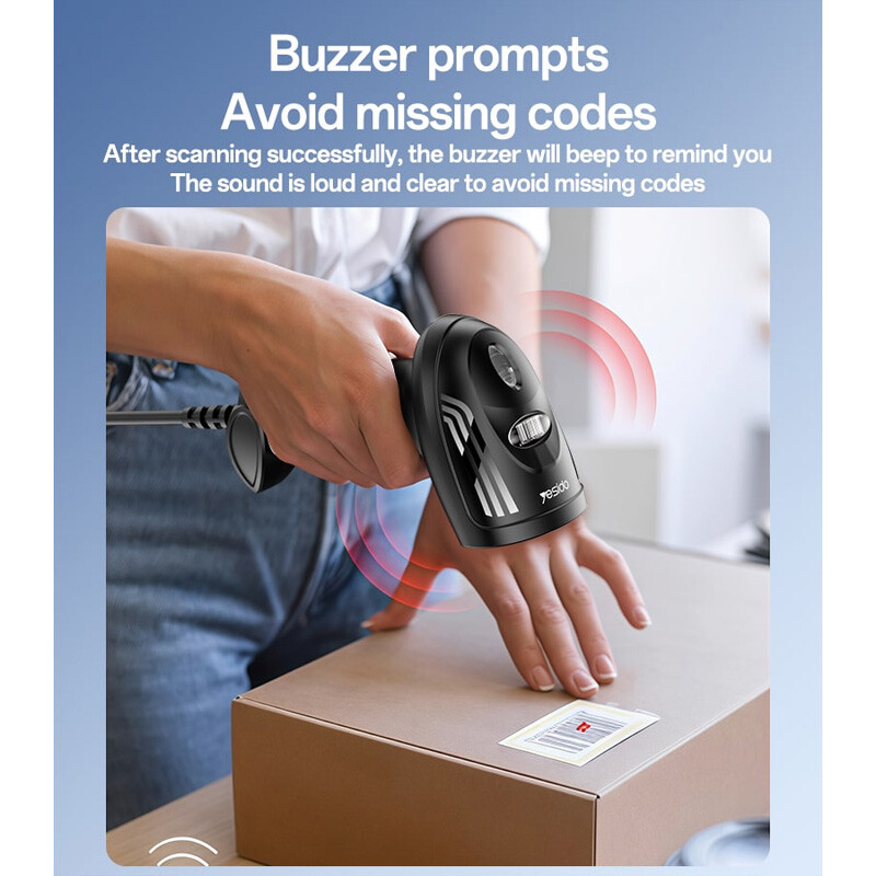 دستگاه بارکدخوان YESIDO EC21