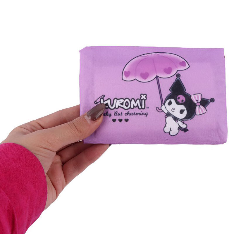 جای دستمال کاغذی جیبی مخملی طرح فانتزی پارسام