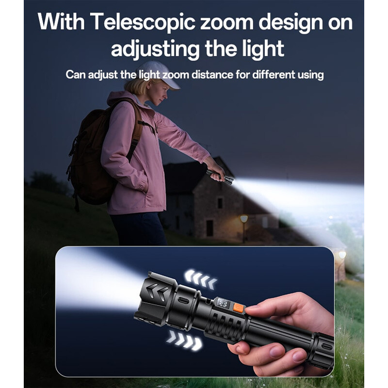 چراغ قوه شارژی Yesido TC10