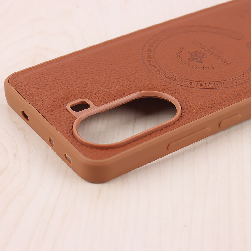 قاب چرمی Polo & Racquet Club شیائومی Poco X7 Pro طرح مگ سیف