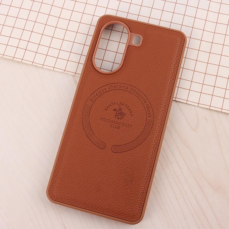 قاب چرمی Polo & Racquet Club شیائومی Poco X7 Pro طرح مگ سیف