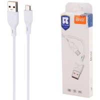 کابل میکرو یو اس بی فست شارژ 2.4 آمپر بیوا C-06V طول 1 متر
