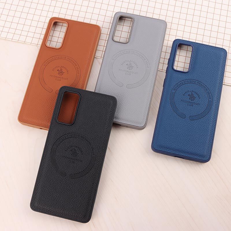 قاب چرمی Polo & Racquet Club سامسونگ Galaxy S20 FE طرح مگ سیف