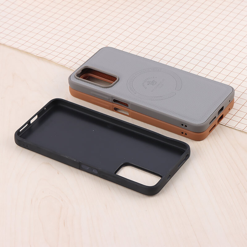 قاب چرمی Polo & Racquet Club شیائومی Redmi Note 11 / 11S 4G طرح مگ سیف