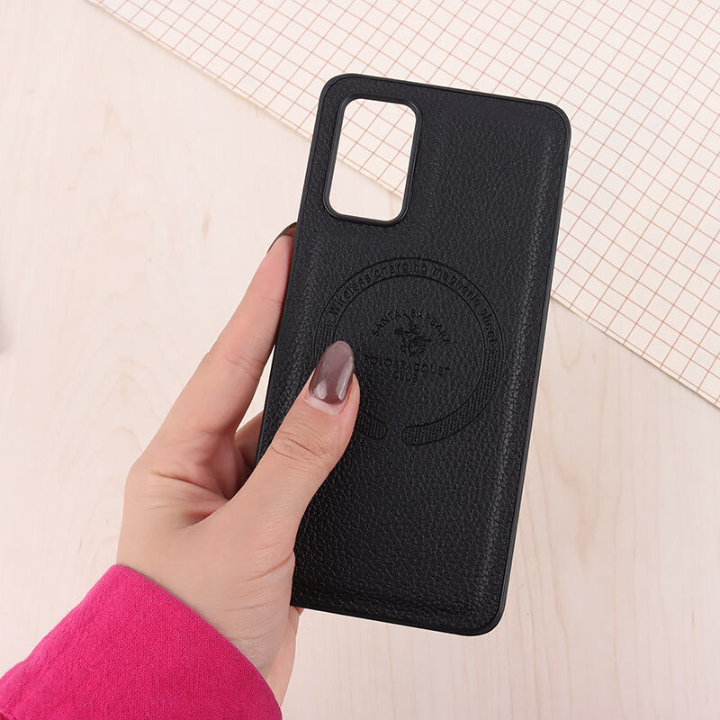 قاب چرمی Polo & Racquet Club شیائومی Redmi 9T طرح مگ سیف