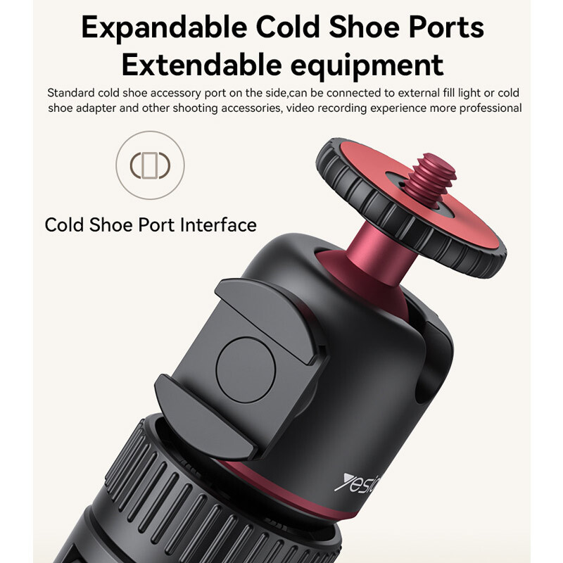 سه پایه و مونوپاد بلوتوثی Yesido SF26