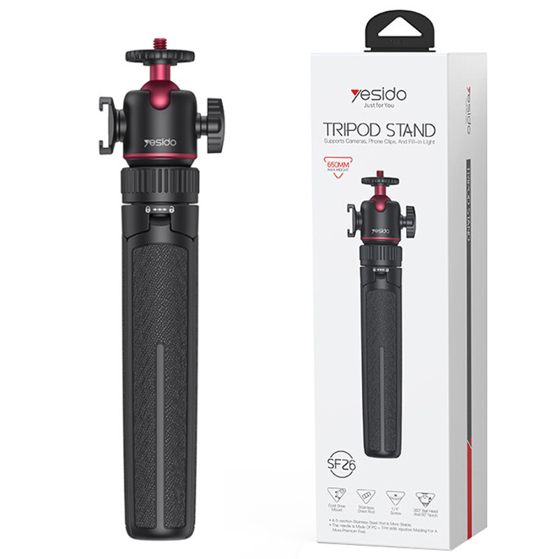 سه پایه و مونوپاد بلوتوثی Yesido SF26