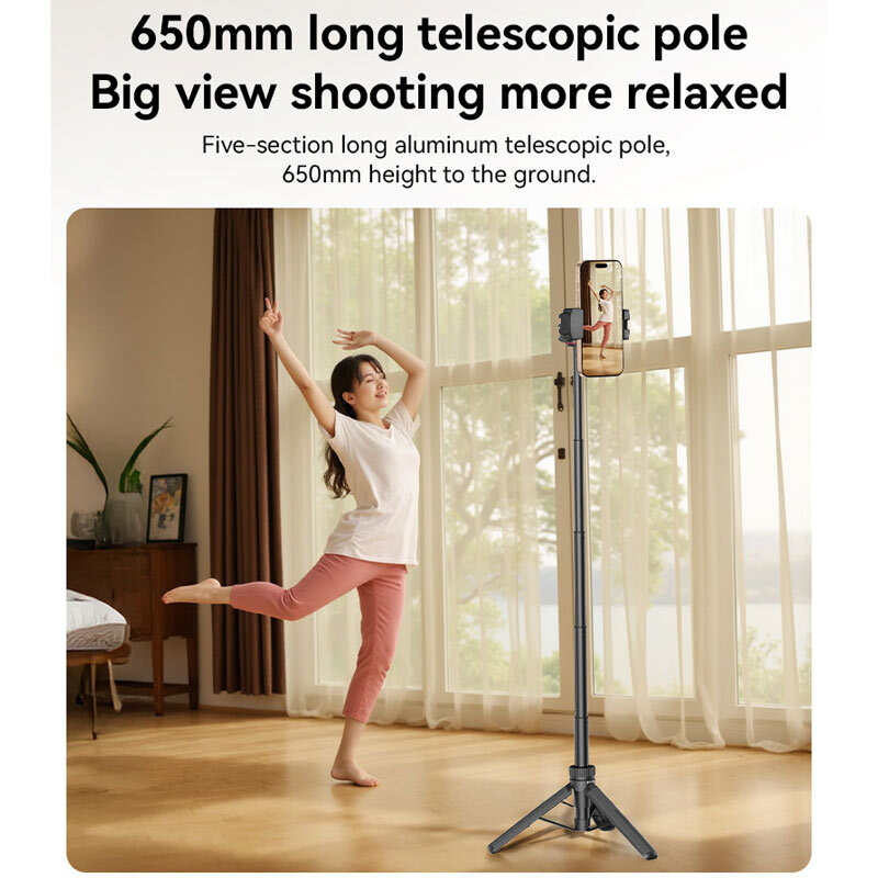 سه پایه و مونوپاد بلوتوثی Yesido SF26